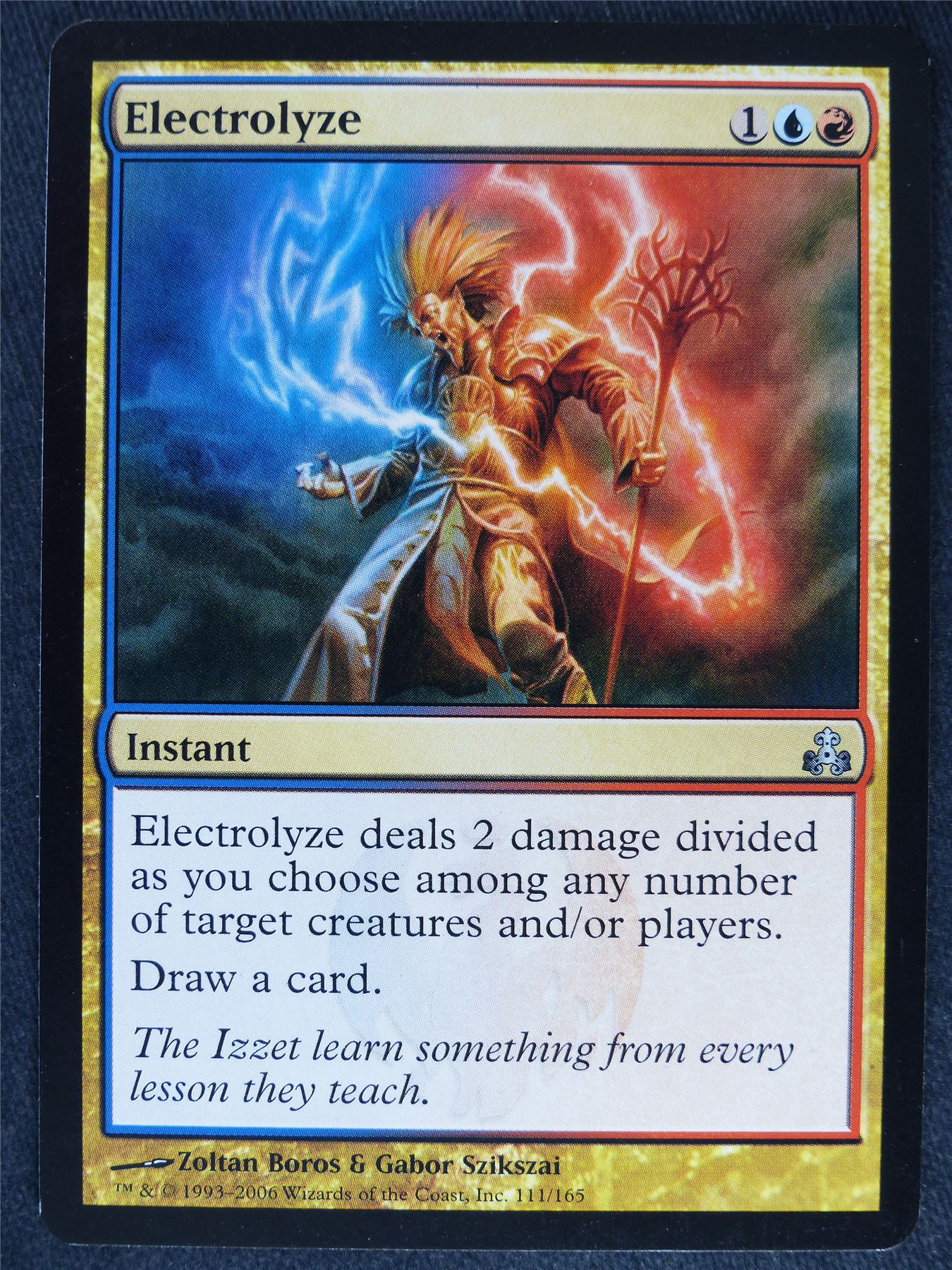 Electrolyze - Mtg Magic Cards #LJ