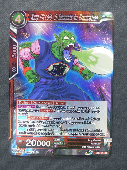 King Piccolo 5 Seconds to Eradication