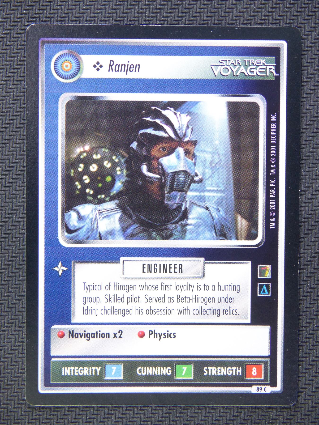 Ranjen Black Border - Star Trek CCG Voyager #511