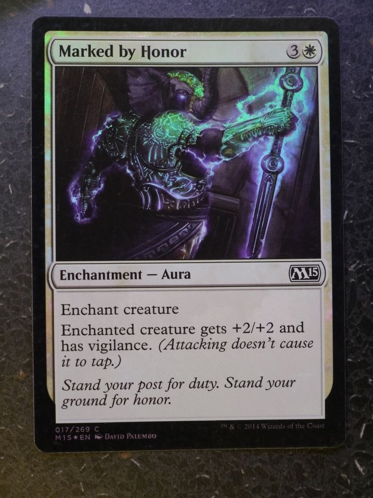 MTG Magic Cards: MARKED BY HONOR FOIL # 4I25