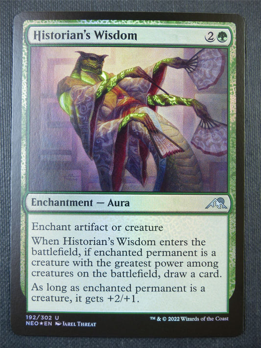 Historian's Wisdom Foil - Mtg Card #98V