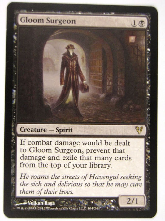 MTG Magic: The Gathering Cards: GLOOM SURGEON: AVR