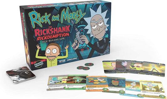 Rick And Morty - The Rickshank Redemption - Deck-Building Game - Board Game #14K