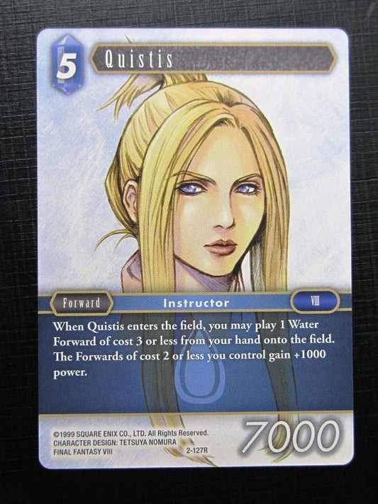 Final Fantasy Cards: QUISTIS 2-127R # 27G56