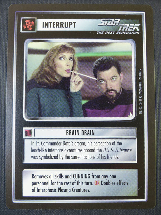 Brain Drain - NG - Star Trek Card #68K
