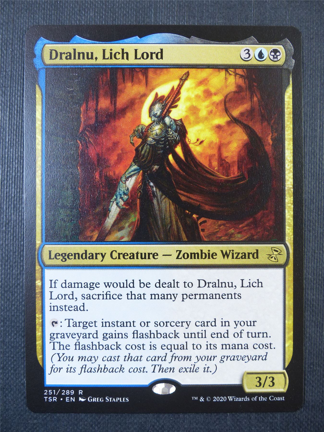 Dralnu Lich Lord - Mtg Card #8UJ