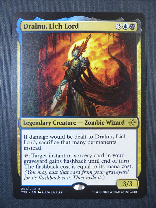 Dralnu Lich Lord - Mtg Card #8UJ