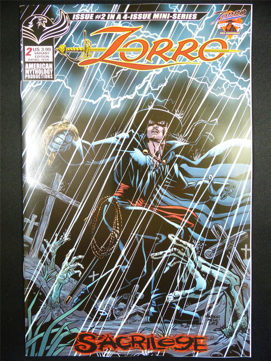 ZORRO #2 - Nov 2022 - Mythology Comics #155