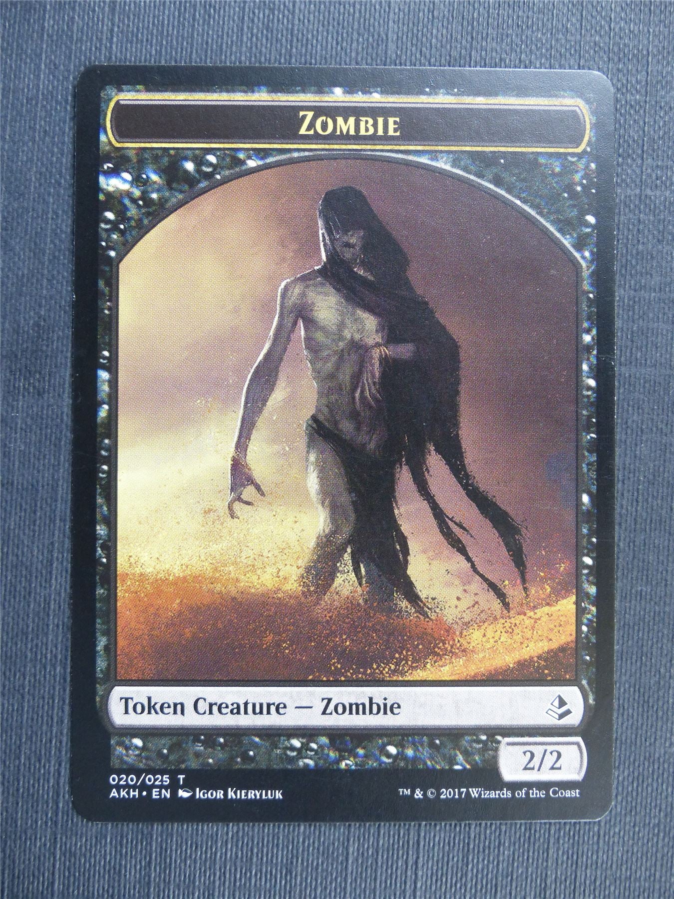 Zombie - Token - Mtg Magic Cards #2ZX