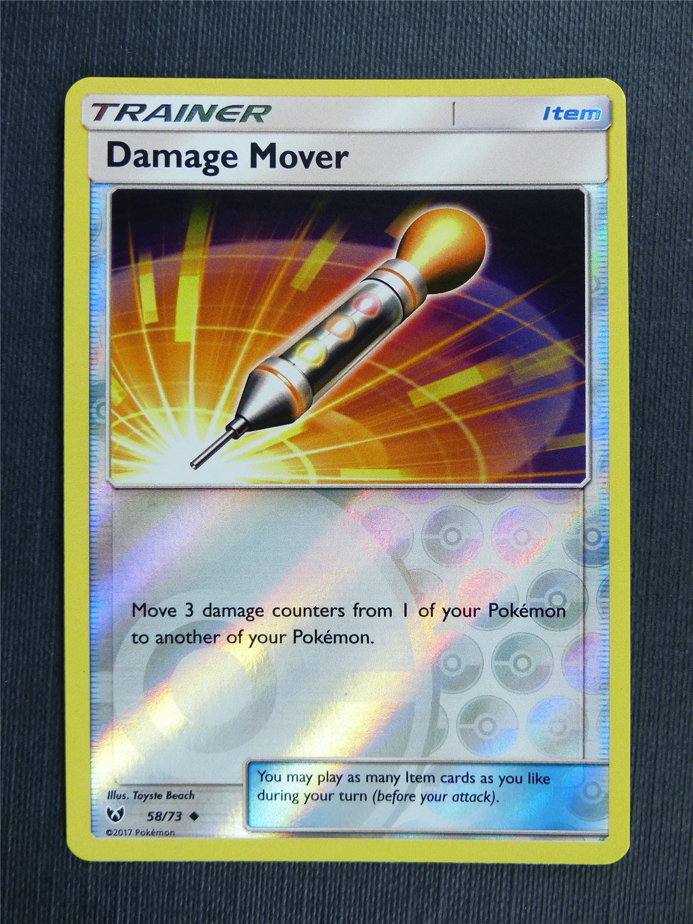 Damage Mover 58/73 Reverse Holo - Pokemon Cards #5P9