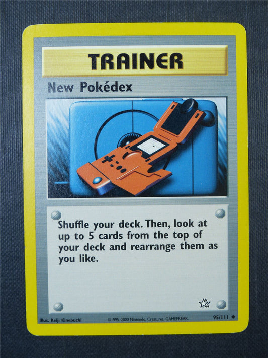 New Pokedex 95/111 - Pokemon Card #9WB