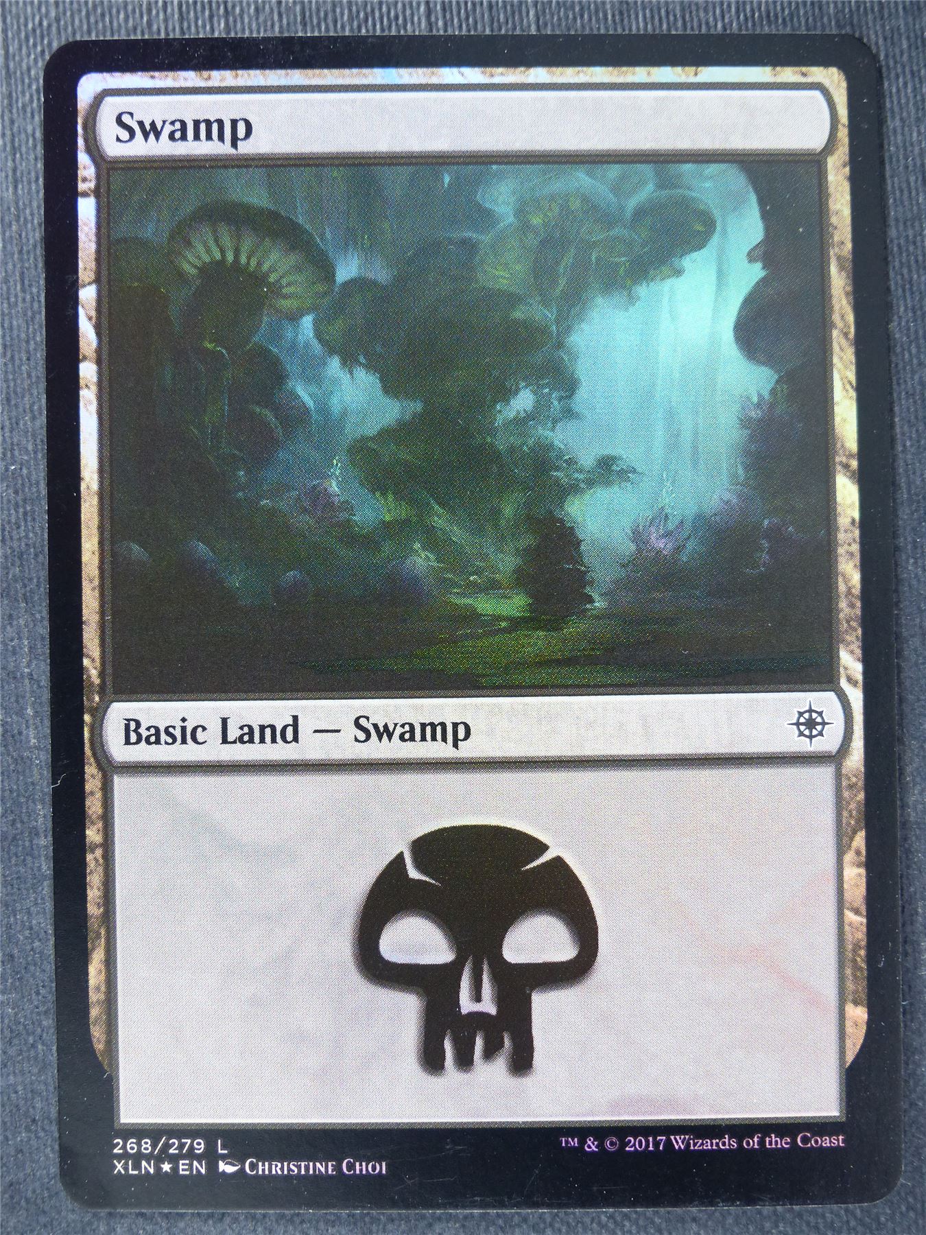 Swamp 268/279 Foil - Mtg Magic Cards #QU