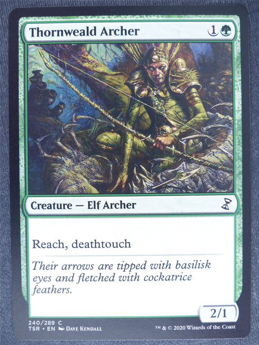 Thornweald Archer - Remastered - Mtg Magic Cards #Y2