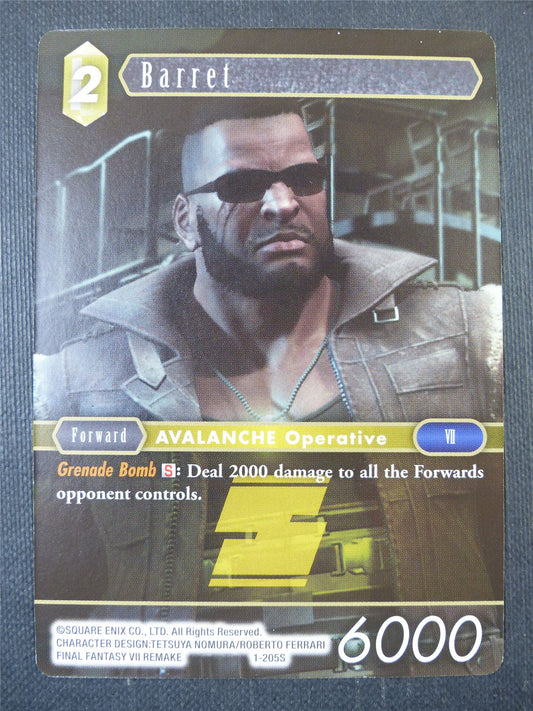 Barret 1-205S - Final Fantasy Card #9DO