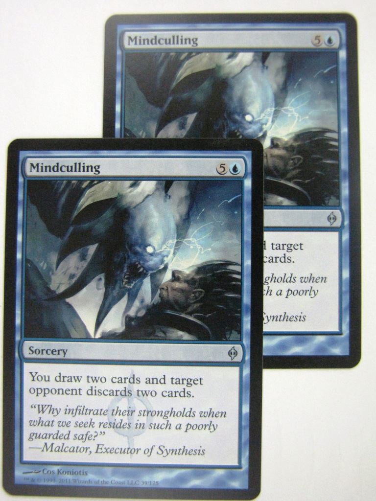 MTG Magic Cards: MINDCULLING x2 # 8F25