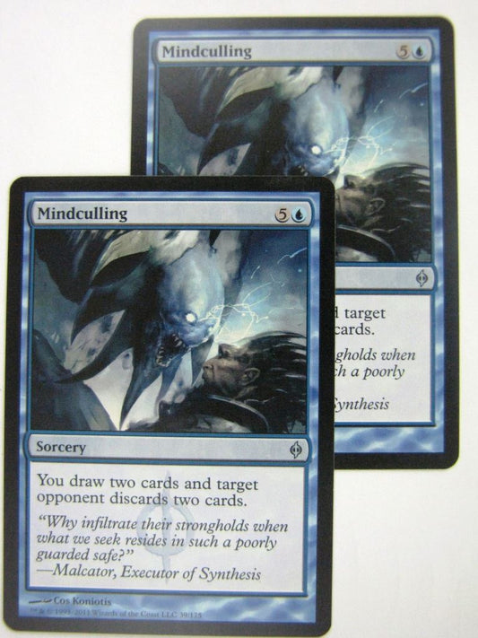 MTG Magic Cards: MINDCULLING x2 # 8F25