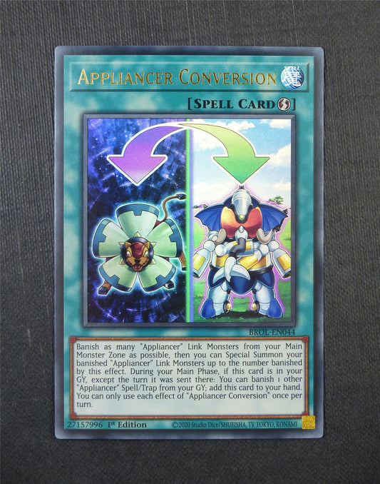 Appliancer Conversion BROL Ultra Rare 1st Ed - Yugioh Card #5G2