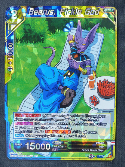 Beerus Ficle God R - Dragon Ball Super Cards #436