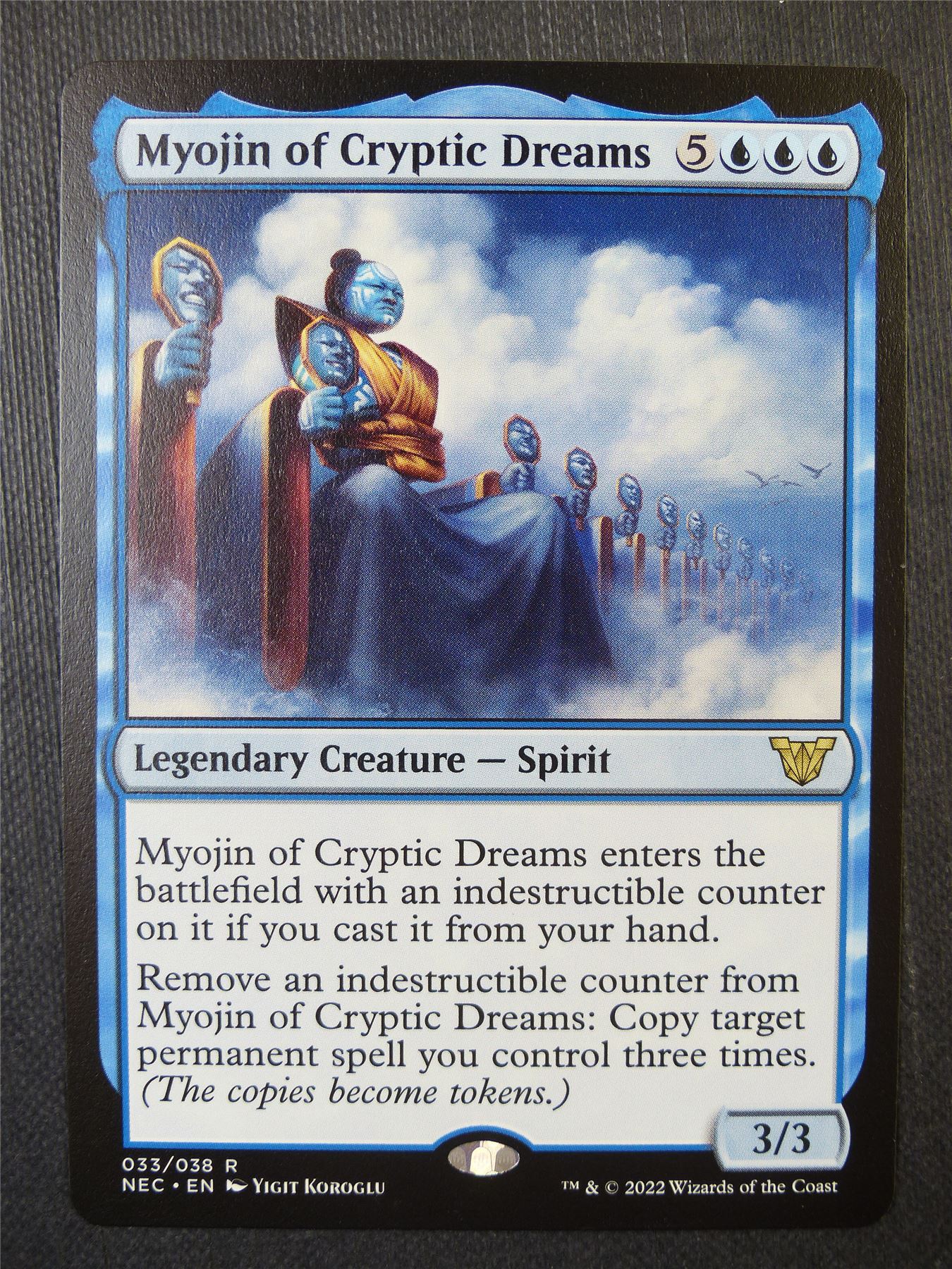 Myojin of Cryptic Dreams - Mtg Card #8BD