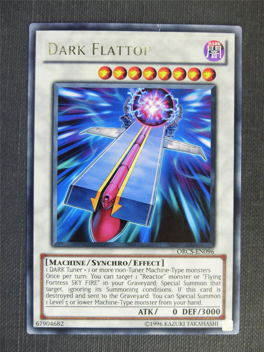 Dark Flattop ORCS Rare played - Yugioh Cards #2SX