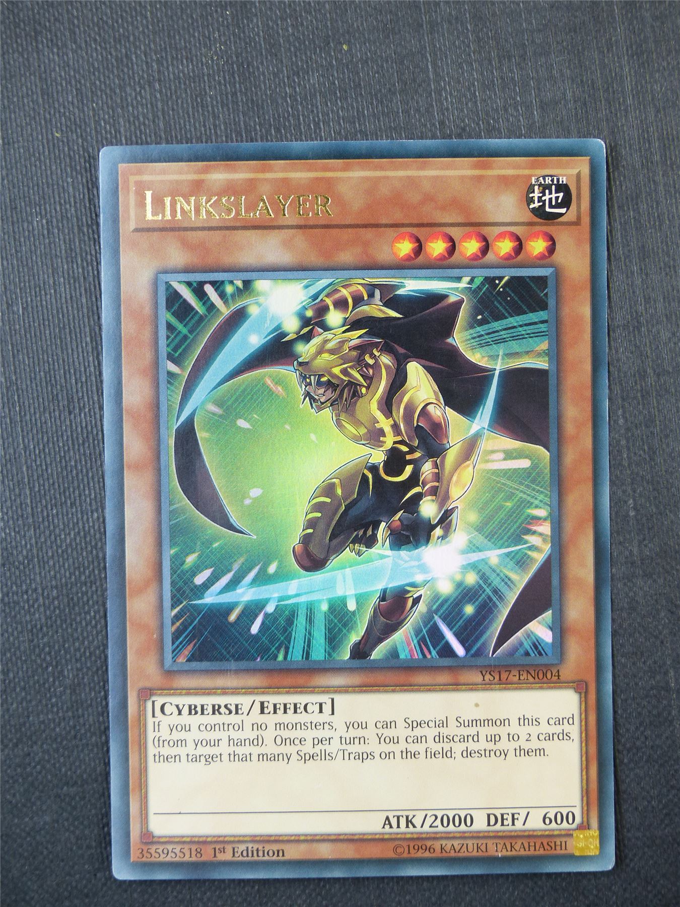 Linkslayer - Yugioh Card #9IZ