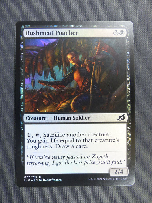 Bushmeat Poacher Foil - IKO - Mtg Card