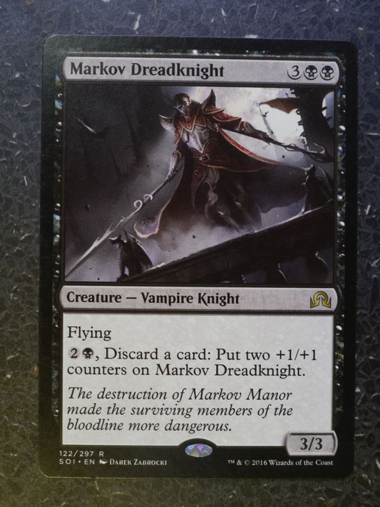 MTG Magic Cards: MARKOV DREADKNIGHT # 6F45