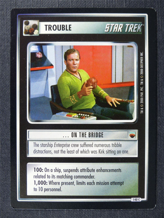 On The Bridge - Star Trek Cards #XN