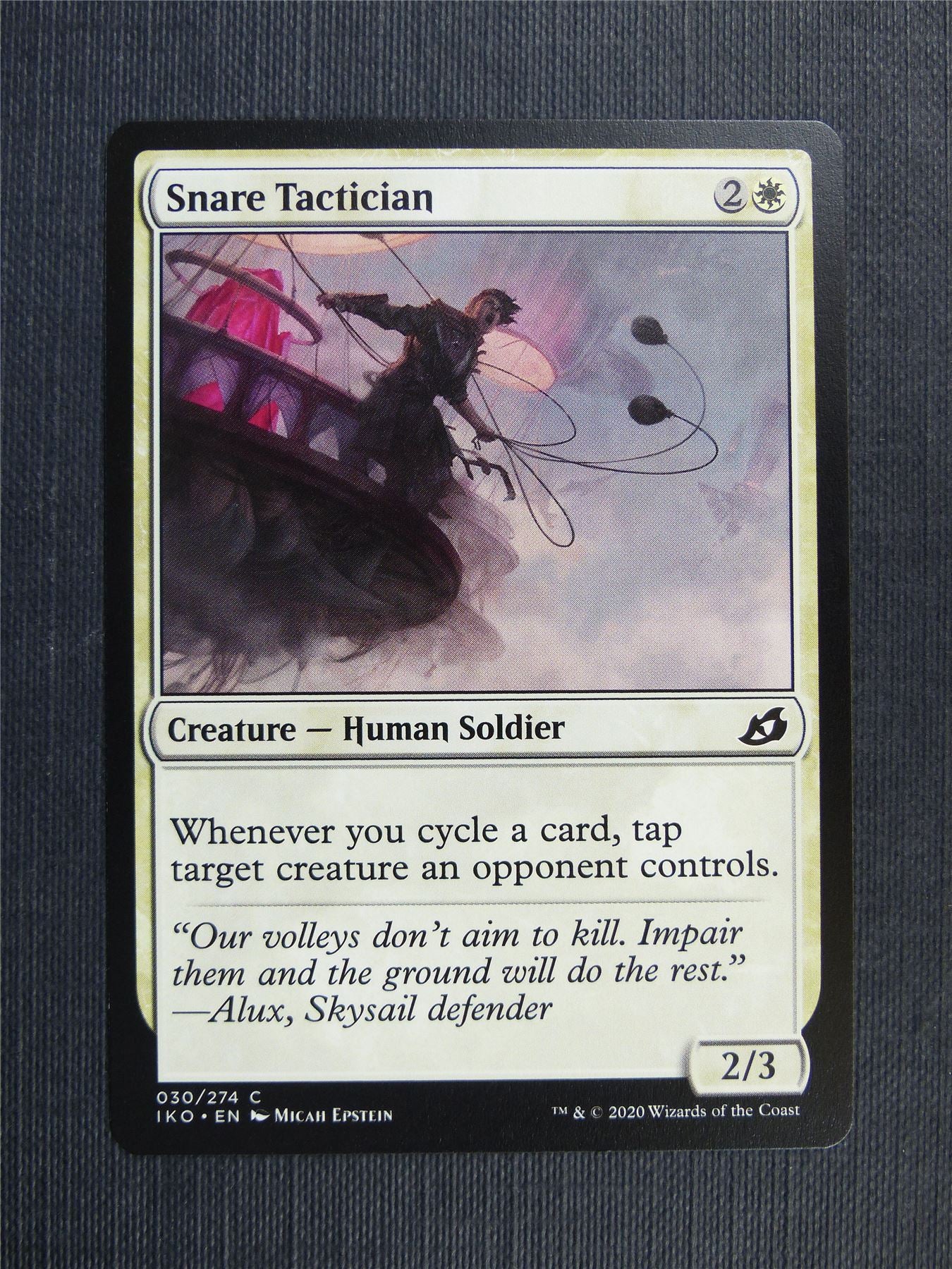 Snare Tactician - IKO Mtg Card