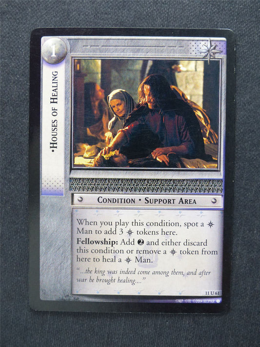 Houses of Healing 11 U 61 - LotR Cards #1L