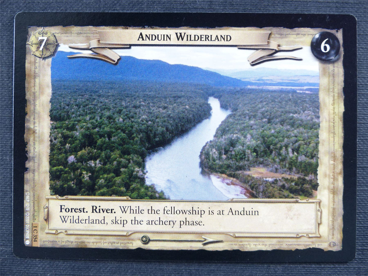 Anduin Wilderland 1 C 354 - LotrR Cards #3GS