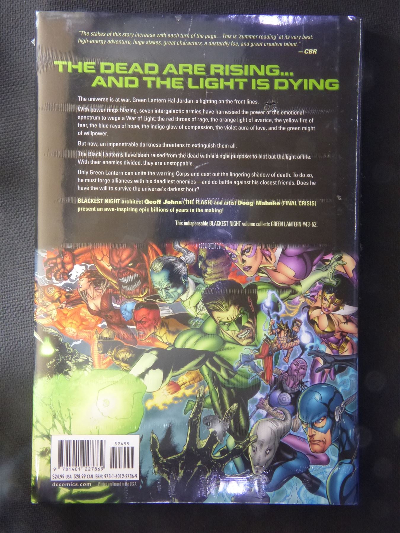 Used - Blackest Night - Green Lantern - DC Graphic Hardback #8I