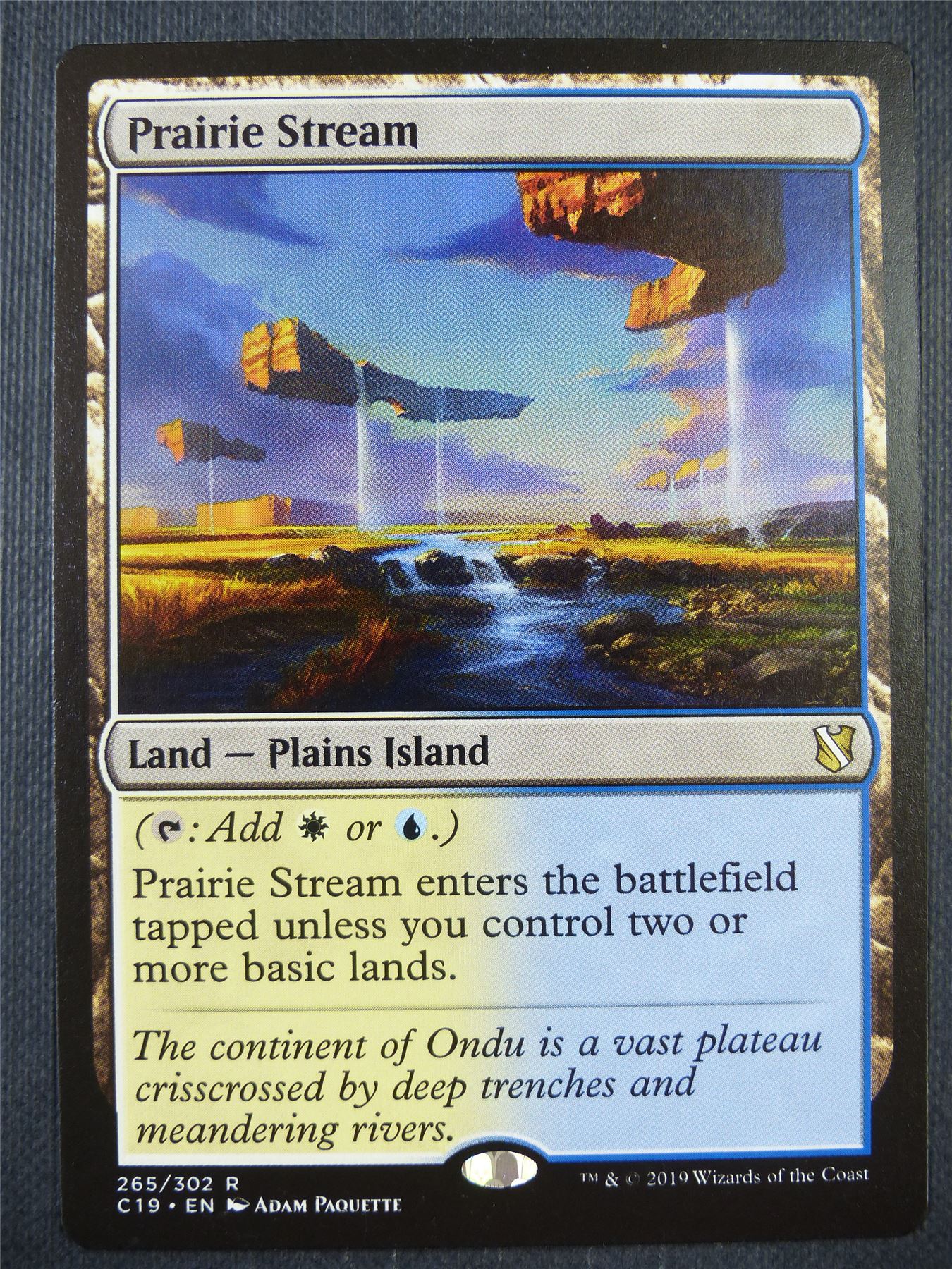 Prairie Stream - Mtg Card #8SN
