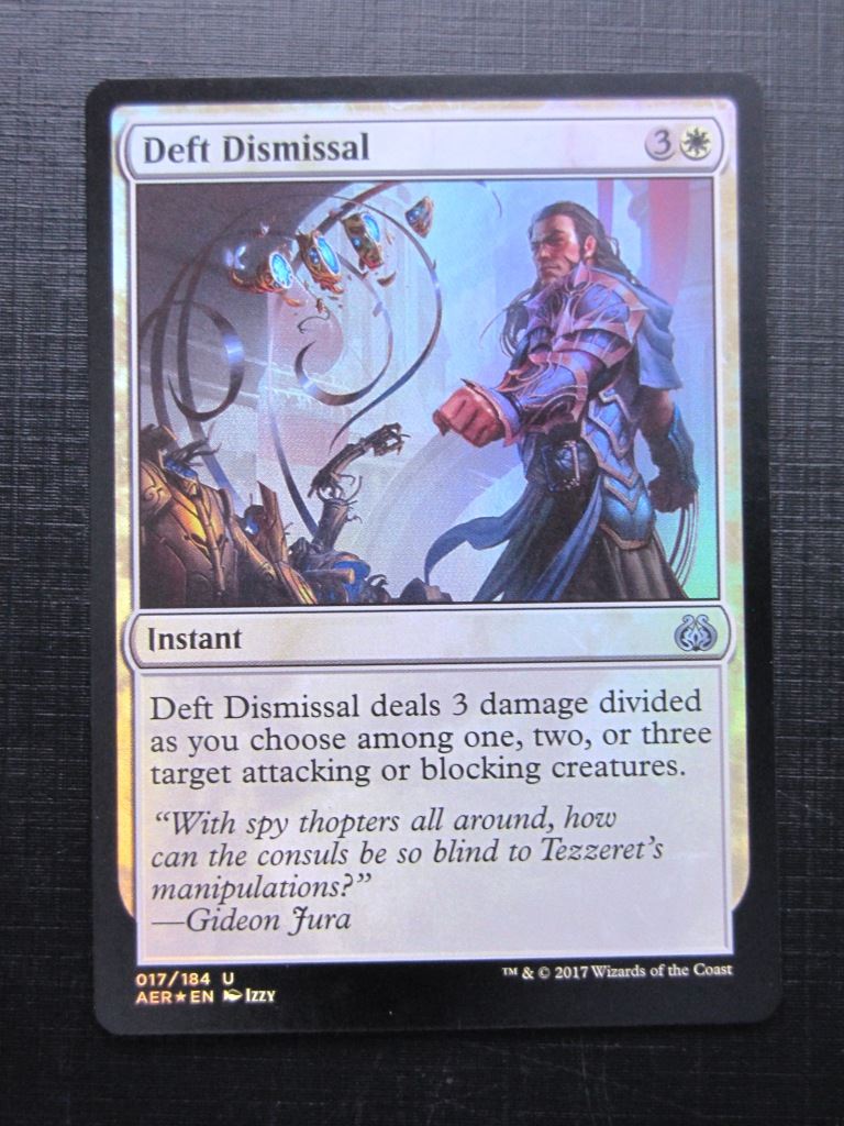 MTG Magic Cards: DEFT DISMISSAL FOIL # 23G76