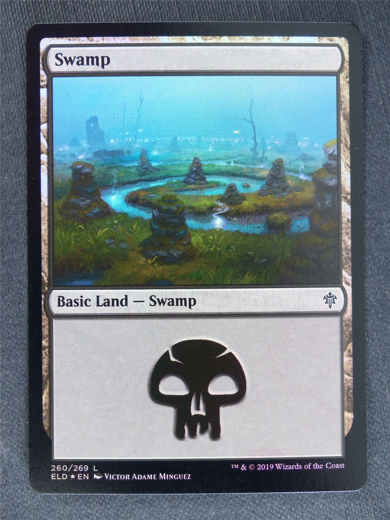 Swamp 260/269 Foil - Mtg Mgic Cards #ST