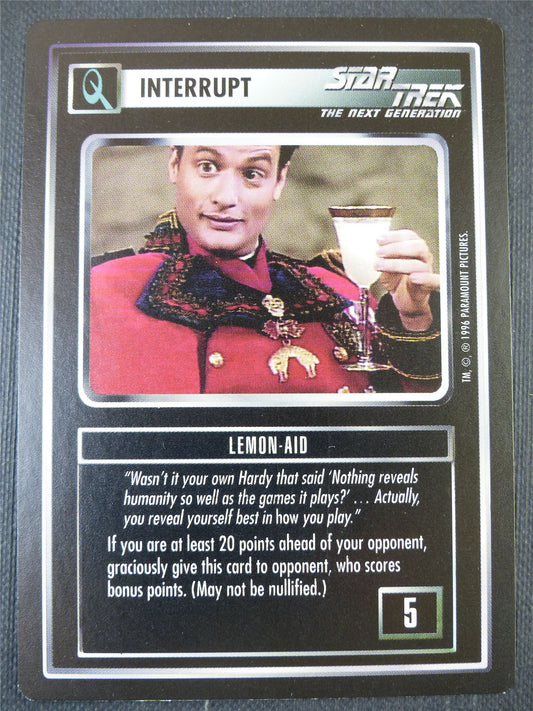 Lemon-Aid - NG - Star Trek Card #66Y