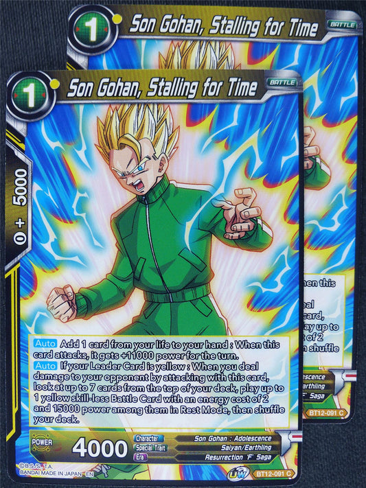 Son Gohan Stalling for Time x2 #QF