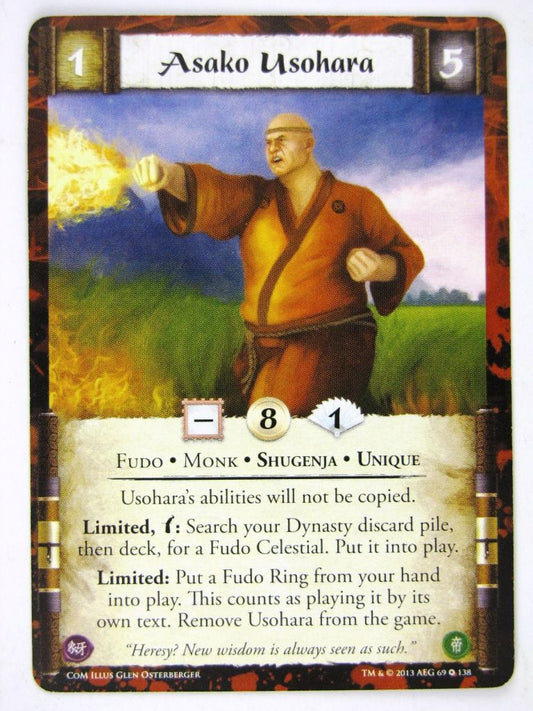 L5R Cards: ASAKO USOHARA