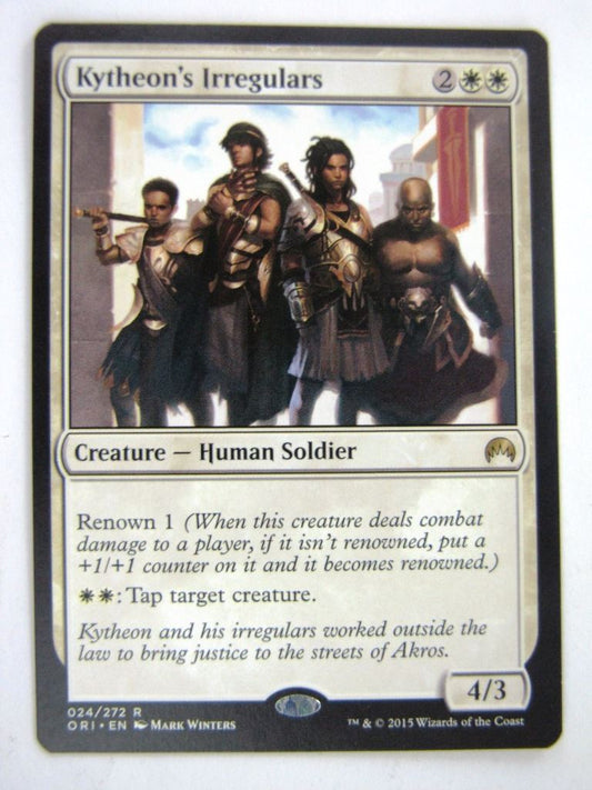 MTG Magic Cards: KYTHEON'S IRREGULARS # 4E52