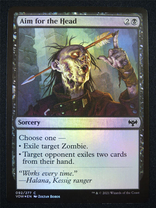 Aim for the Head Foil - Mtg Card #1NO