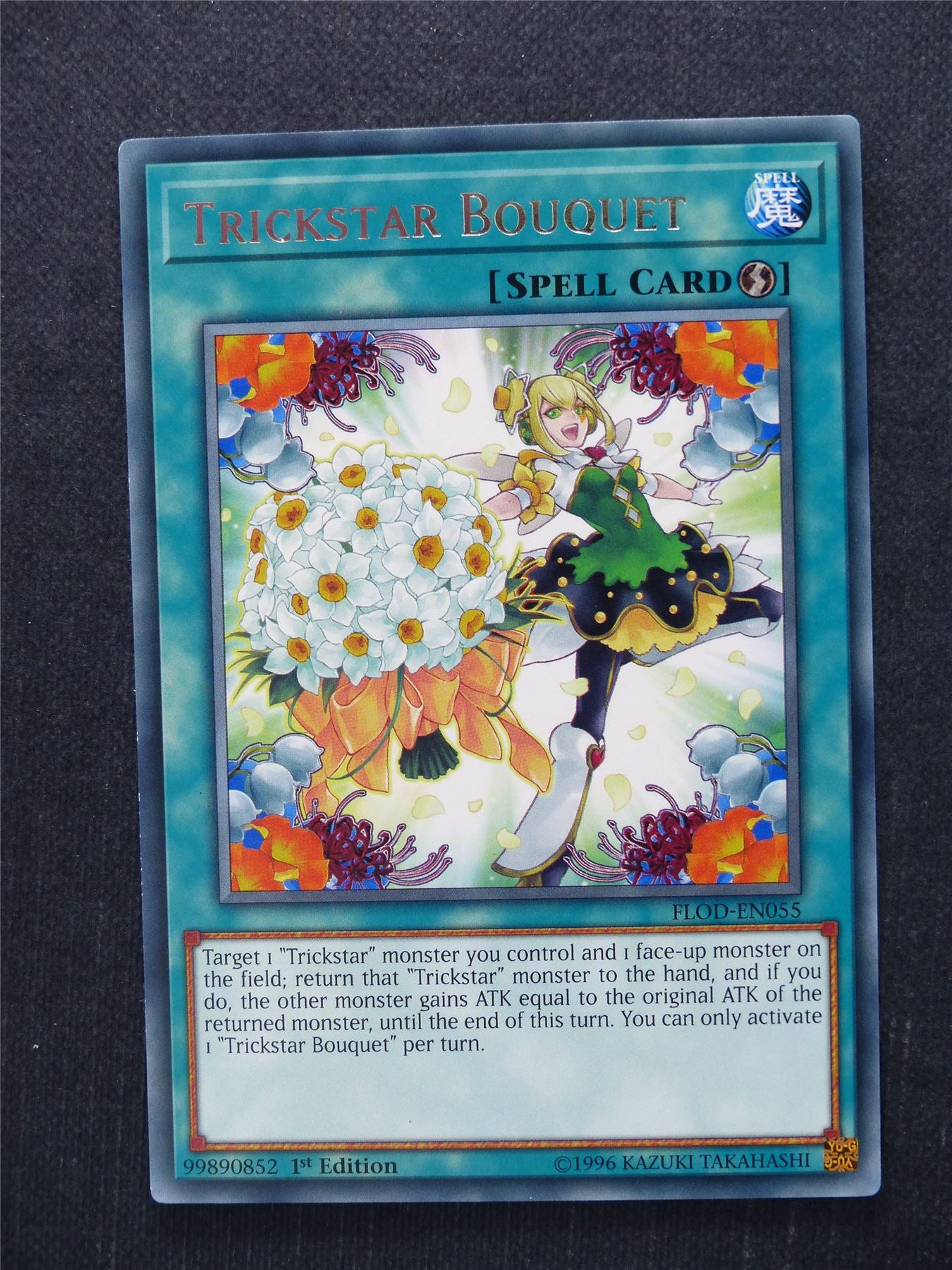 Trickstar Bouquet FLOD Rare - 1st ed - Yugioh Cards #M2