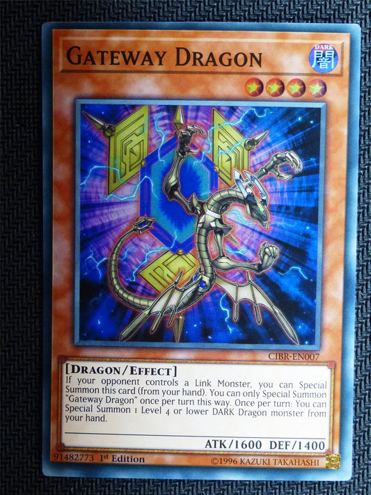 Gateway Dragon - CIBR - Super Rare - Yugioh Card # 1H97