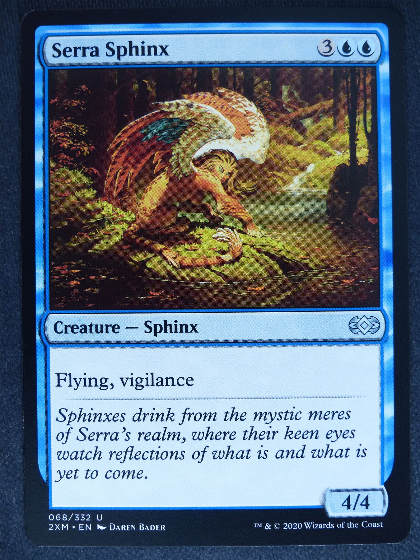 Serra Sphinx - Double Masters - Mtg Magic Cards #50