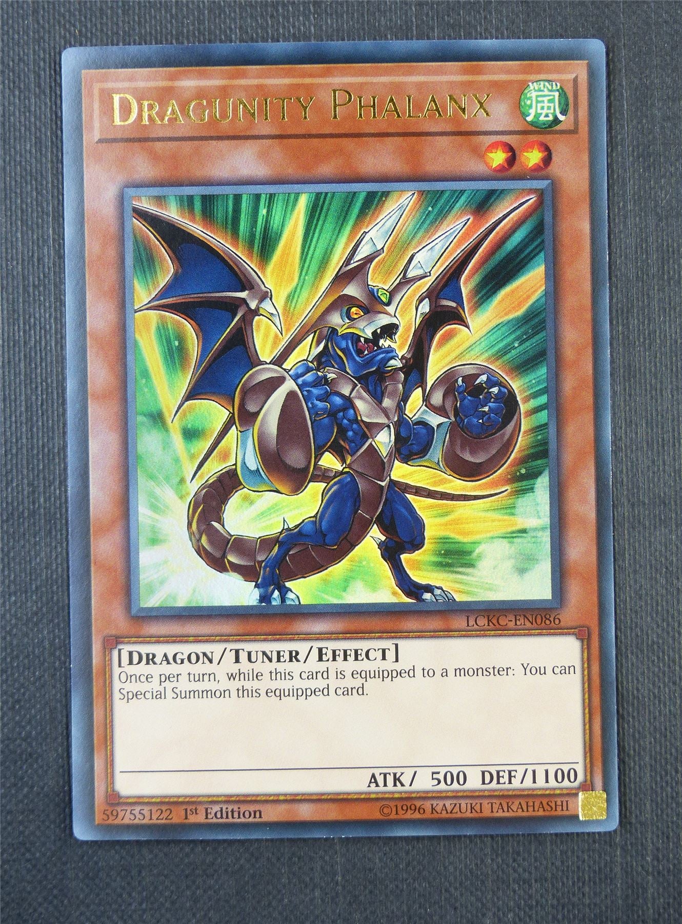 Dragunity Phalanx LCKC 1st Ed - Ultra Rare - Yugioh Card #7FL