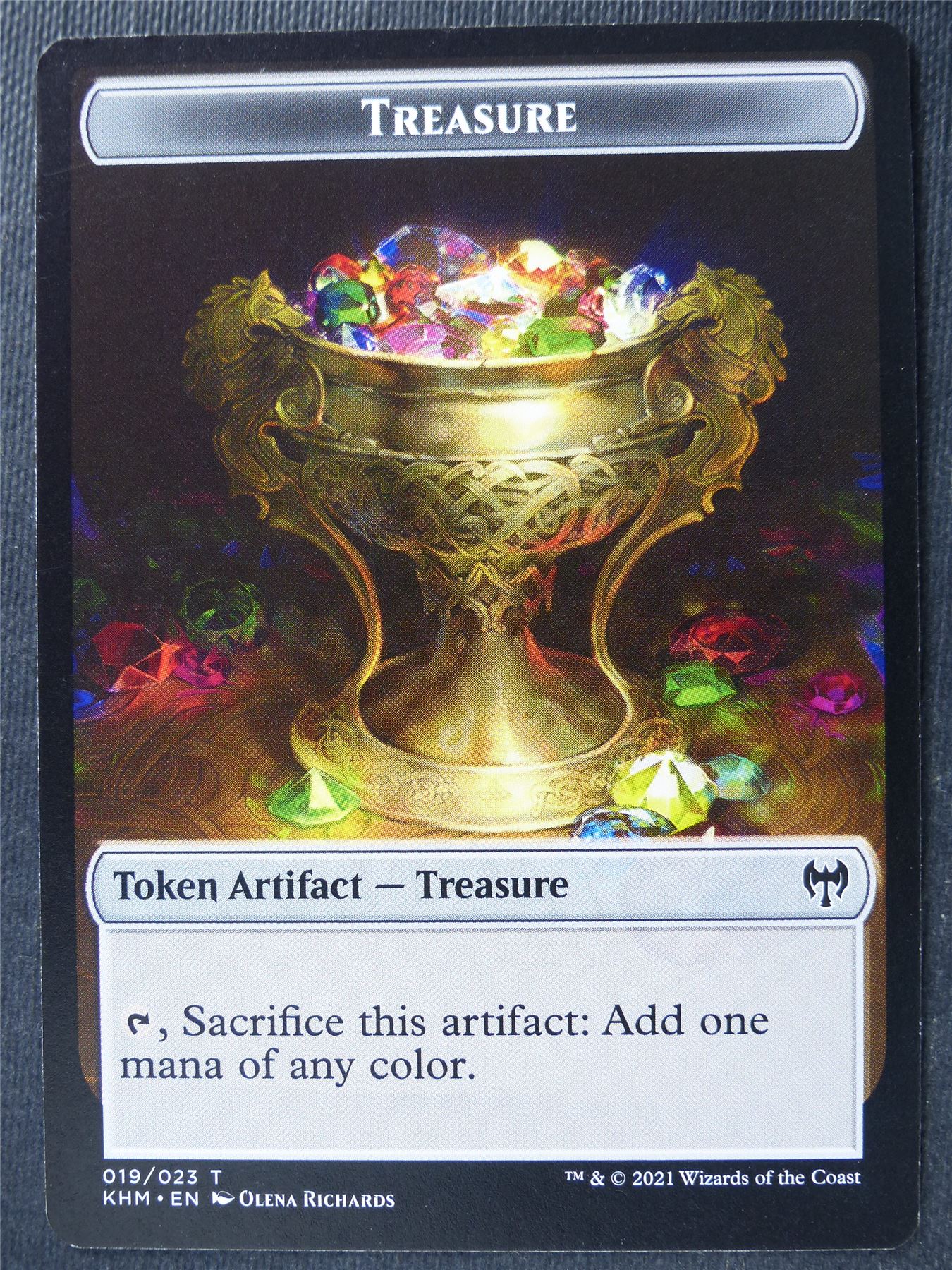 Treasure Token - Mtg Card #4PC