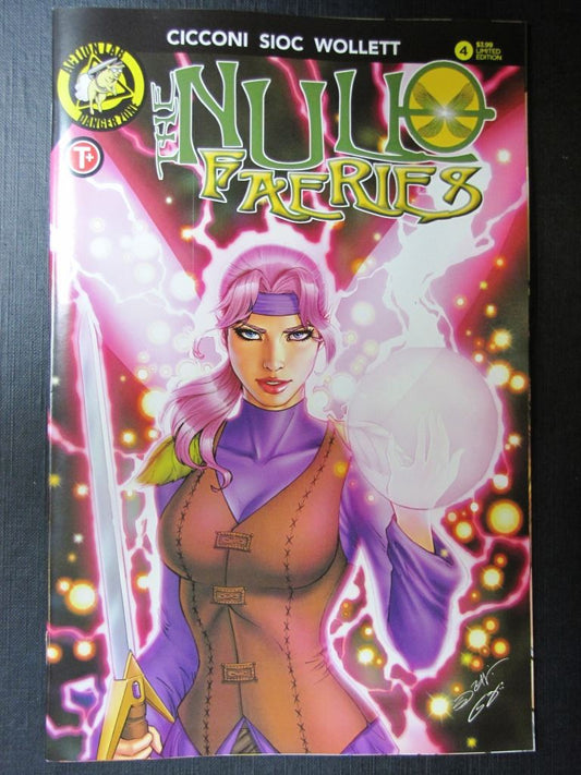 The Null Faeries #4 Limited Variant - May 2019 - Action Lab Comics # 6A94