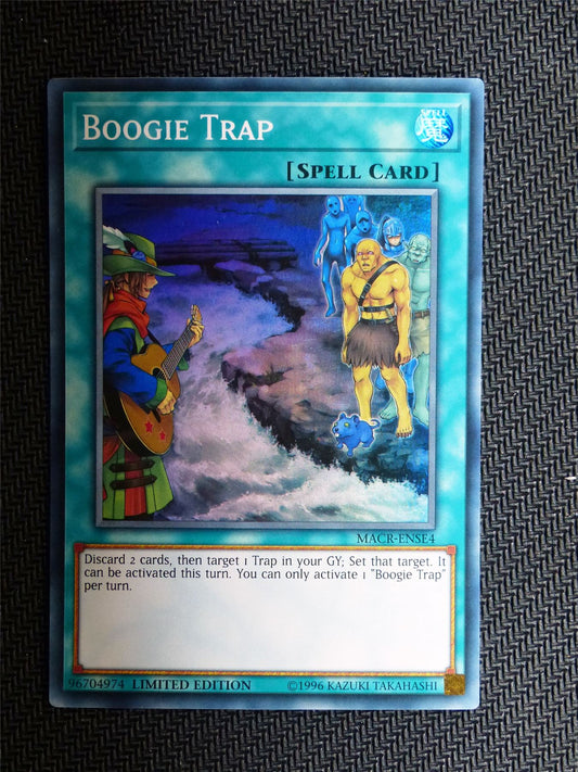 Boogie Trap - MACR - Super Rare - Yugioh Card # 1C37