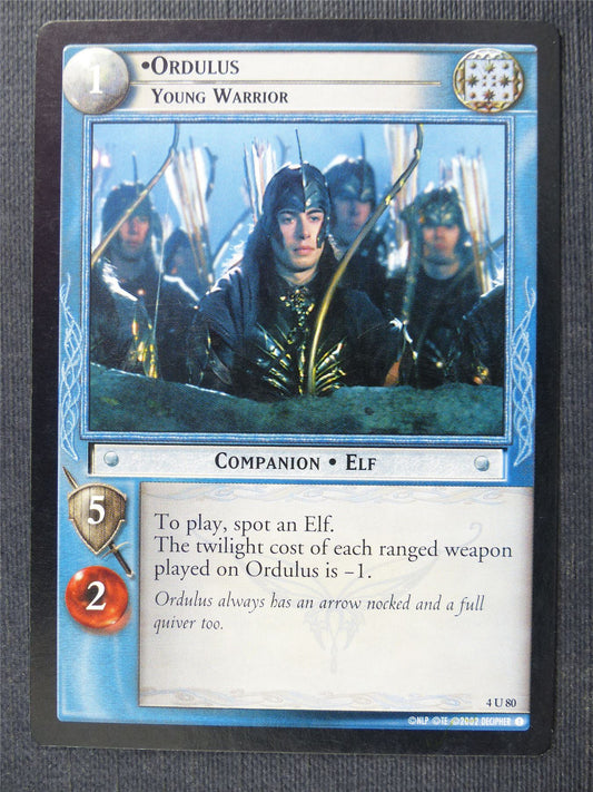 Ordulus 4 U 80 - LotR Cards #2T6