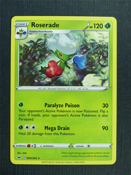 Roserade 004/202 - Pokemon Cards #313