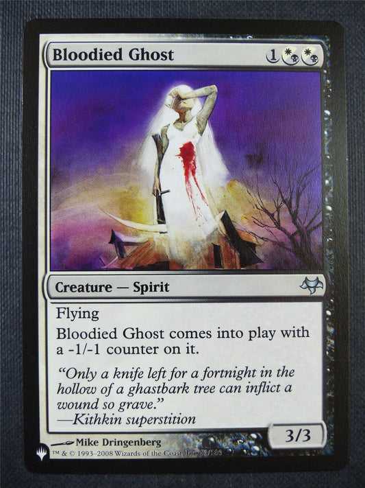 Bloodied Ghost - The List - Mtg Card #6ZX